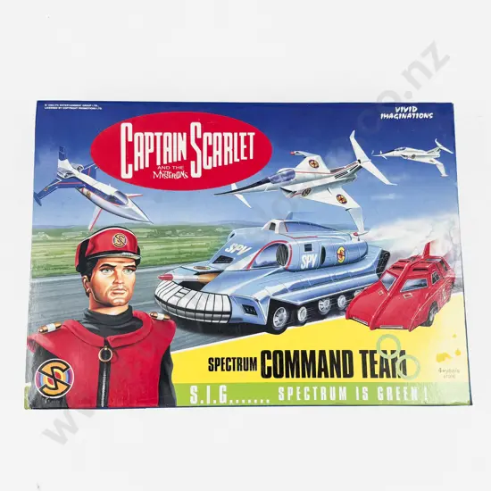 Tyco C1993 Boxed Captain Scarlet Spectrum Command Team