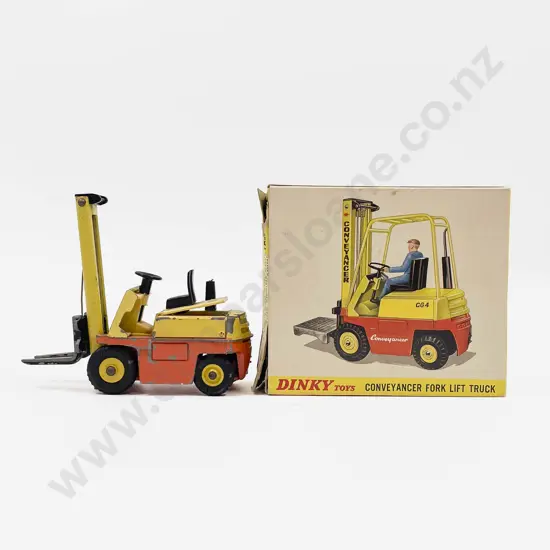 Dinky Boxed 404 Conveyancer Fork Lift Truck - playworn