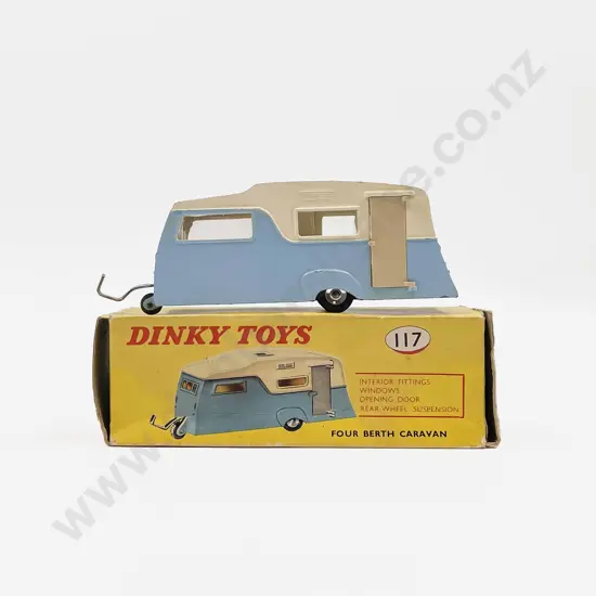 Dinky Boxed 117 Four Berth Caravan