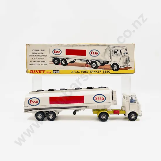 Dinky Boxed 945 AEC Fuel Tanker Esso