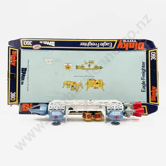 Dinky Unboxed 360 Eagle Freighter Space 1999