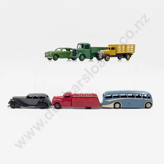 Six Various Vintage Dinky Vehicle Models Restored
