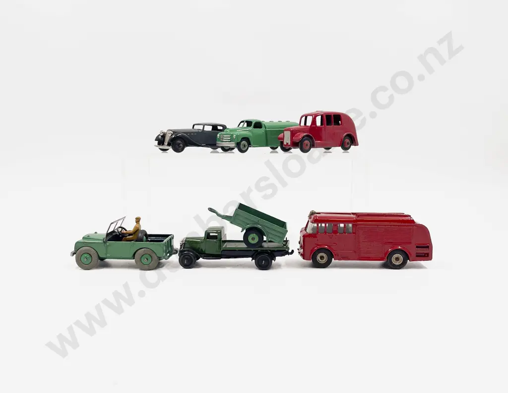 Six Various Vintage Dinky Vehicle Models Restored Image 1++