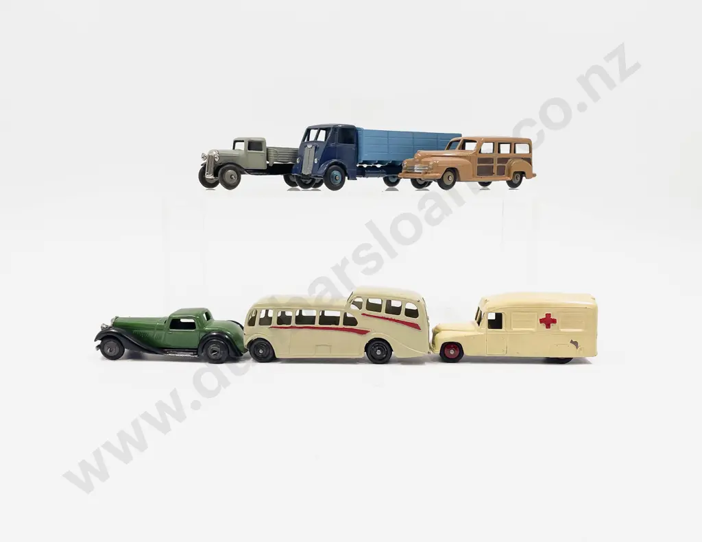 Six Various Vintage Dinky Vehicle Models Restored Image 1++