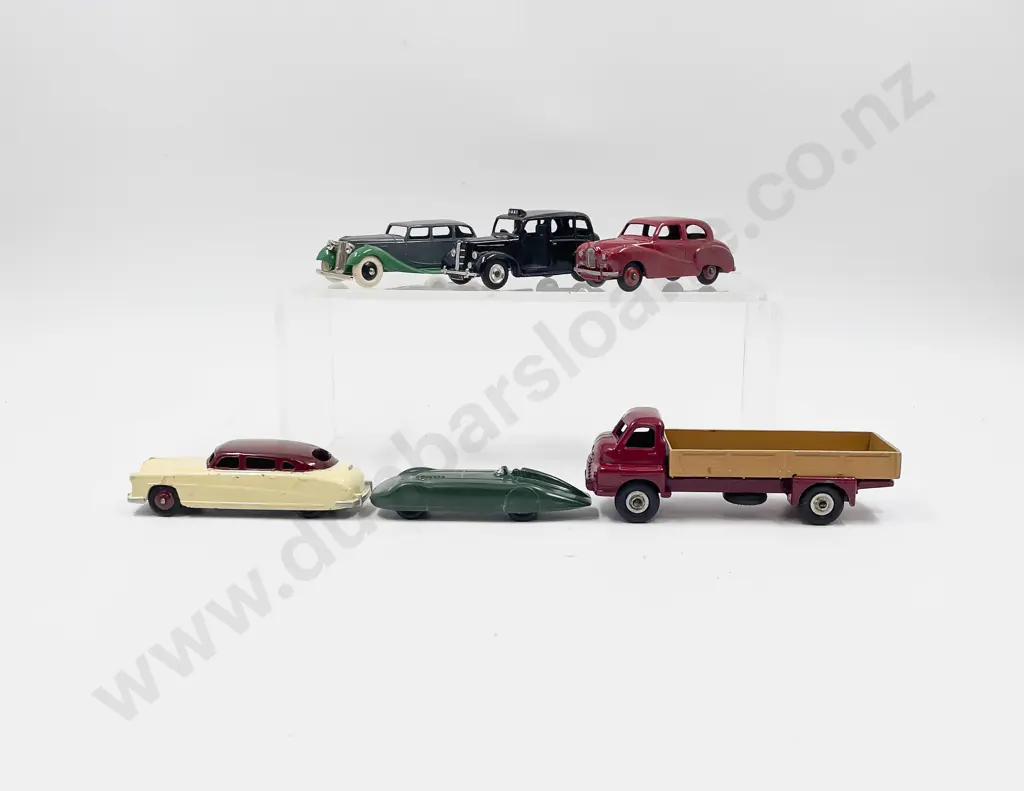 Six Various Vintage Dinky Vehicle Models Restored Image 1++