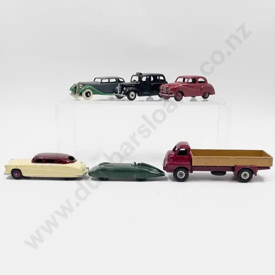 Six Various Vintage Dinky Vehicle Models Restored