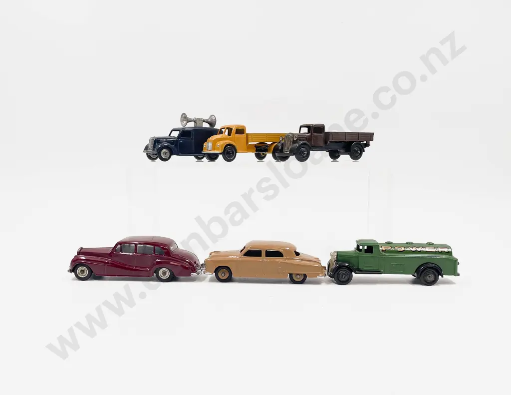 Six Various Vintage Dinky Vehicle Models Restored Image 1++