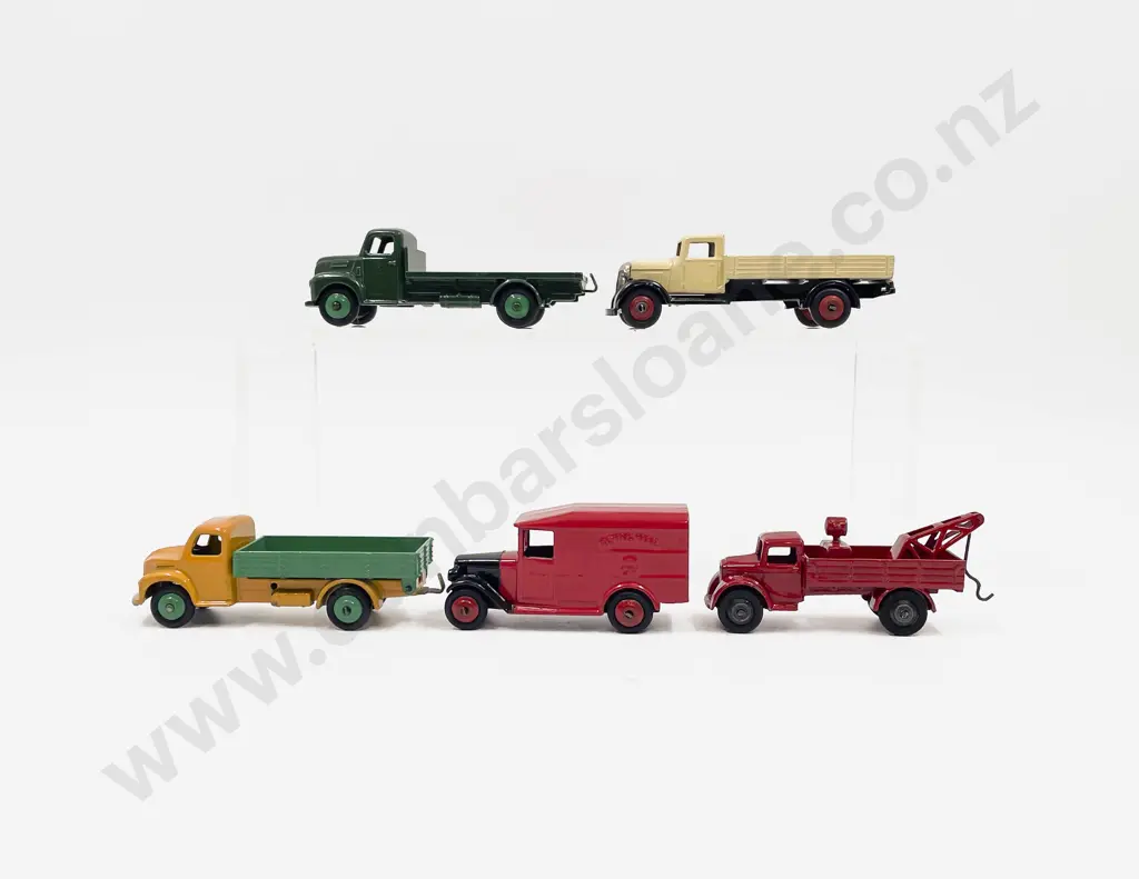Five Various Vintage Dinky Vehicle Models Restored Image 1++