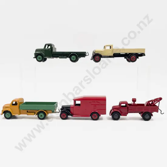 Five Various Vintage Dinky Vehicle Models Restored