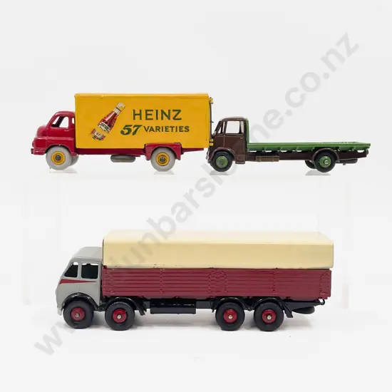 Dinky Big Bedford - Guy Flat Deck Truck and Foden all Partly Restored