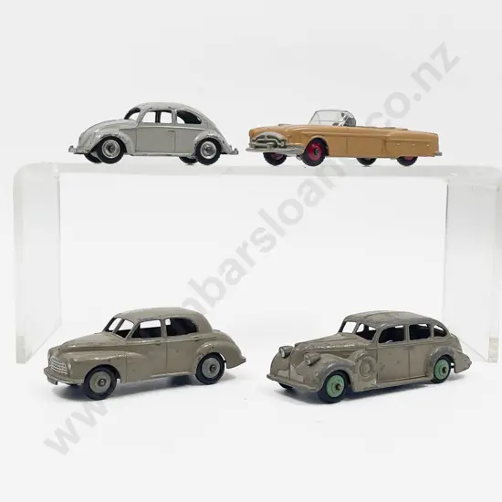 Dinky Four Various Vehicle Models Playworn