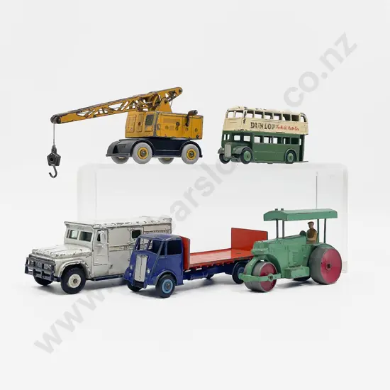 Dinky Five Various Vehicle Models Playworn
