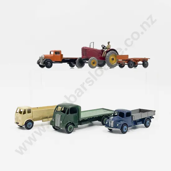 Five Various Vintage Dinky Vehicle Models Part Restored