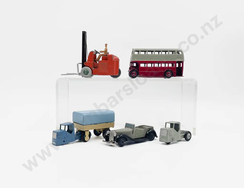 Four Various Vintage Dinky Vehicle Models Part Restored Image 1++