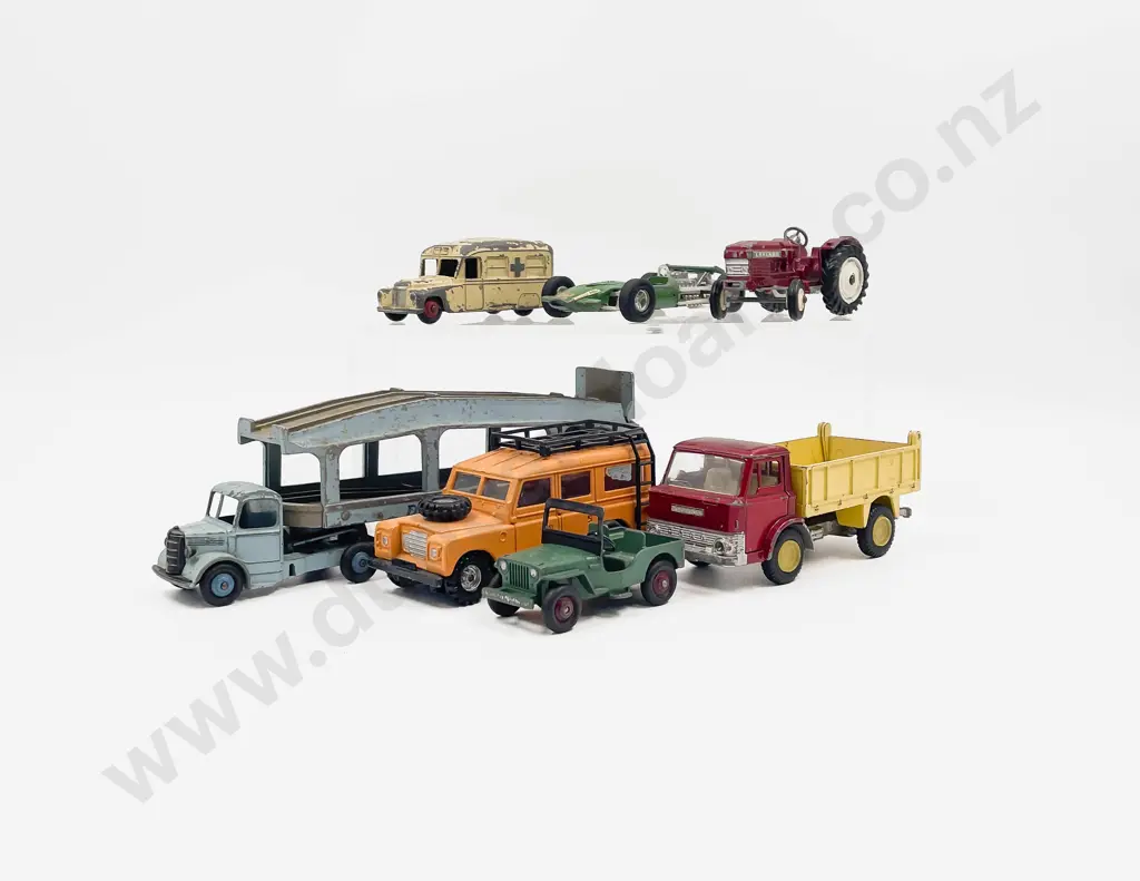 Unboxed Dinky Assorted Models playworn and Corgi Land Rover Image 1++