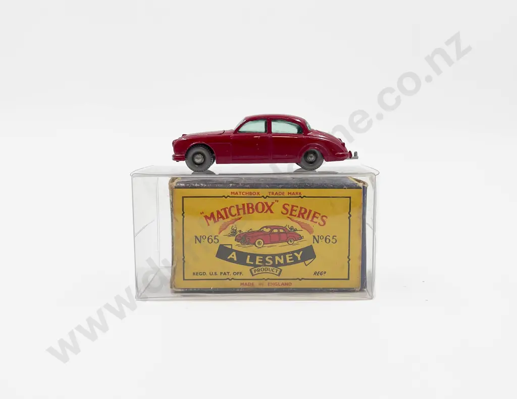Matchbox A Lesney Box No65 New Model Jaguar Sedan Image 1++