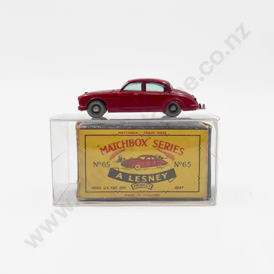 Matchbox A Lesney Box No65 New Model Jaguar Sedan
