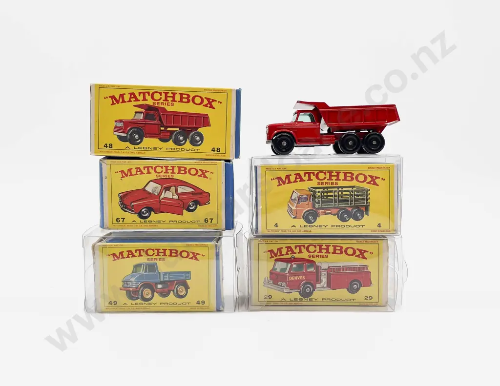 Matchbox Series Boxed No29 No48 No67 No49 No4 Image 1++