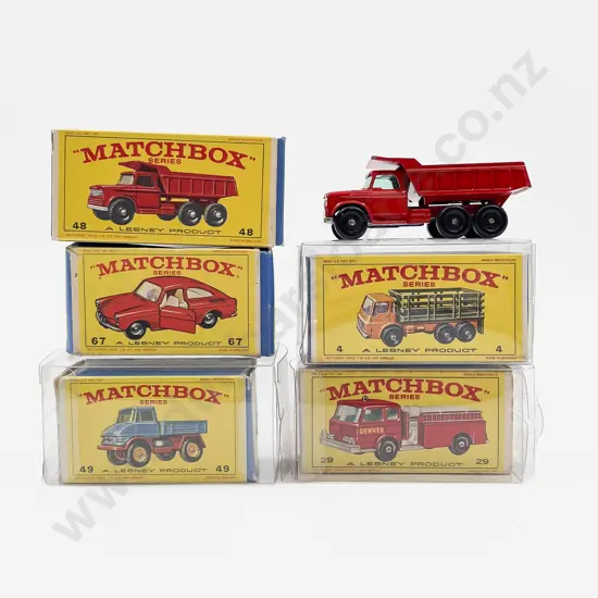 Matchbox Series Boxed No29 No48 No67 No49 No4