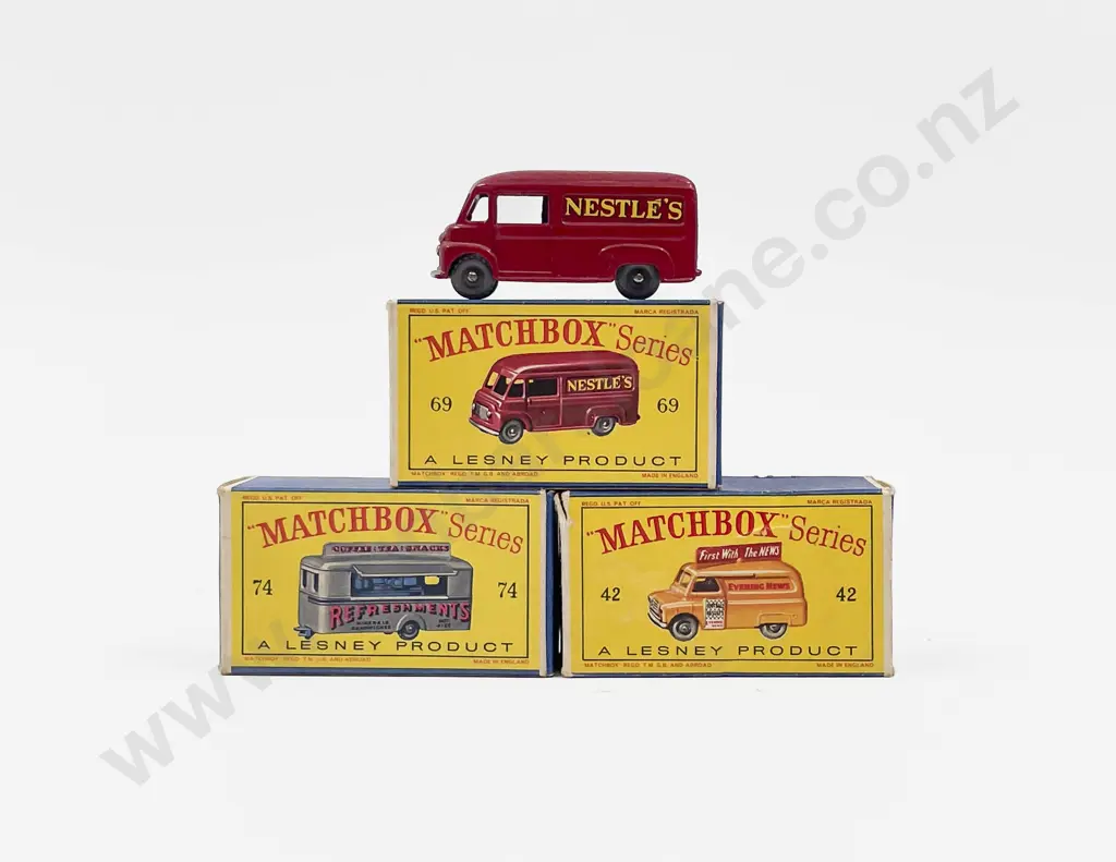 Matchbox Series Boxed Models 4 - 69 - 74 Image 1++