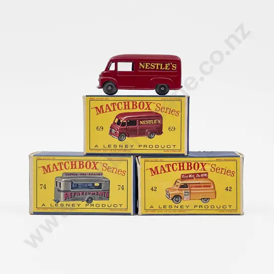 Matchbox Series Boxed Models 4 - 69 - 74