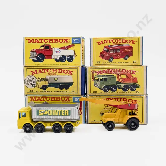 Matchbox Series Boxed No71 No25 No11 No30 No 57 No51