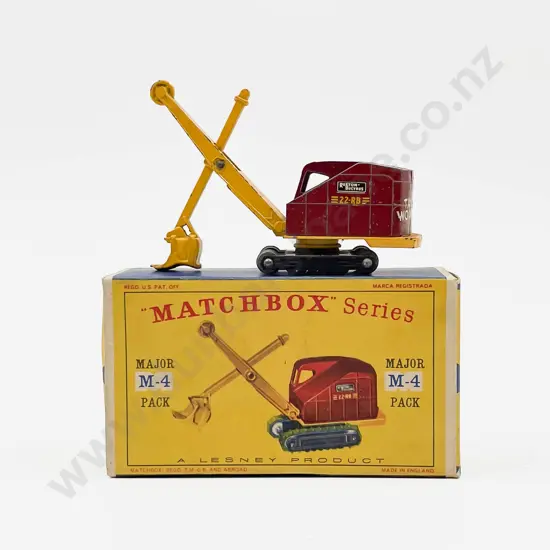 Boxed Matchbox Series Major Pack M-4 Ruston-Bucyrus