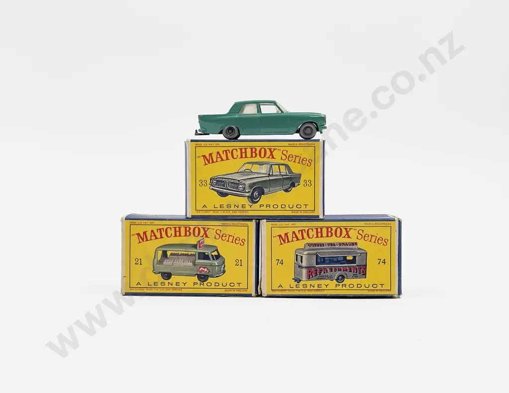 Matchbox Early Boxed Models 74 - 21 - 33 Image 1++