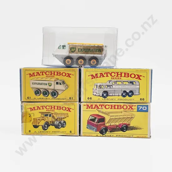 Matchbox Series Boxed No61 x2 one unboxed No70 No6 N66 playworn
