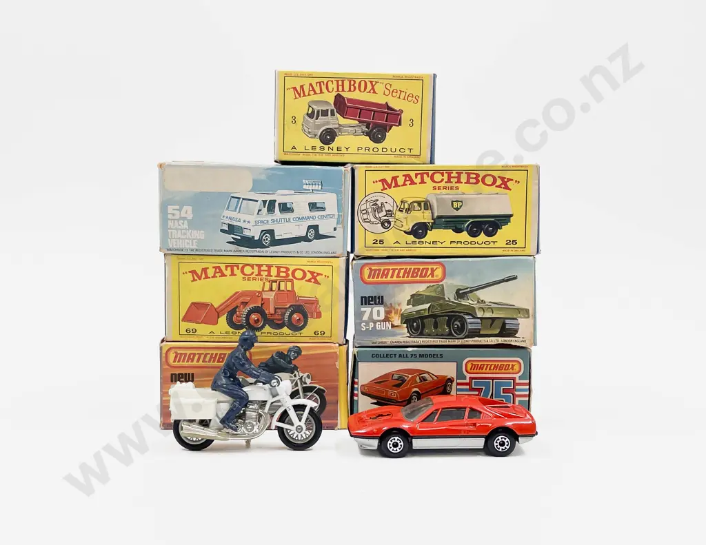 Matchbox Boxed Empty Boxes 3 - 69 - 25 - 70 and Boxed 33 - 7- 54 Image 1++