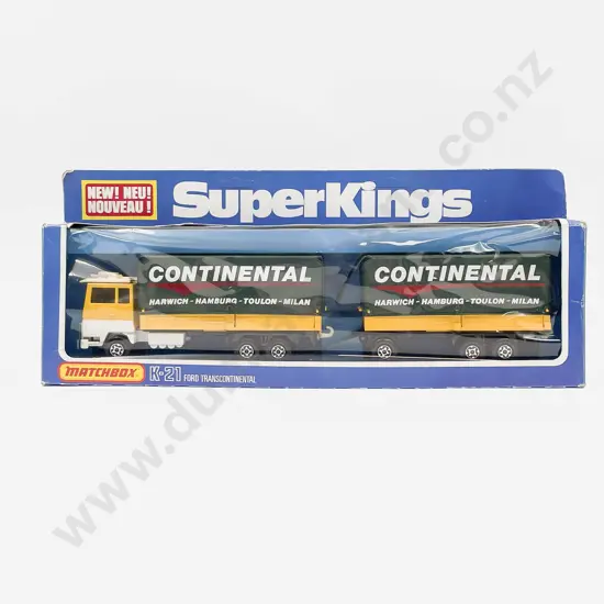 Matchbox Boxed Super King K-21 Ford Transcontinental