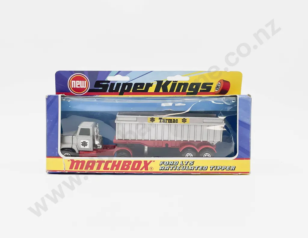 Matchbox Boxed Super King K-18 Ford LTS Articulated Tipper Image 1++