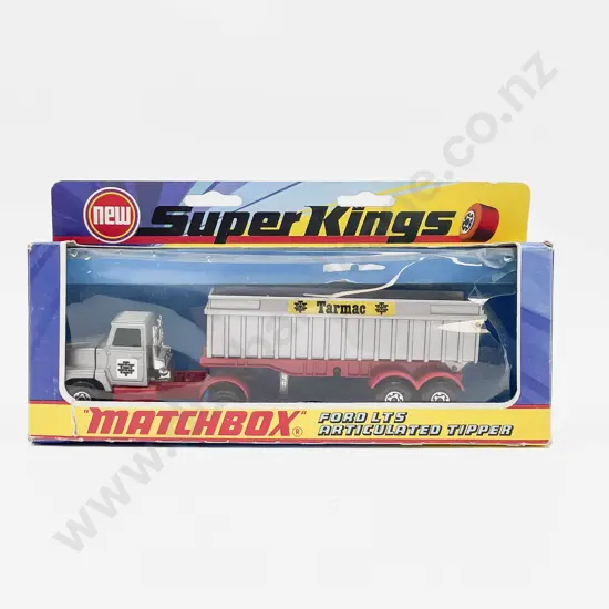 Matchbox Boxed Super King K-18 Ford LTS Articulated Tipper