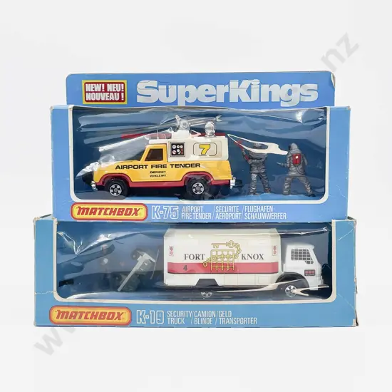 Matchbox Boxed Super King Size K-75 & K-19