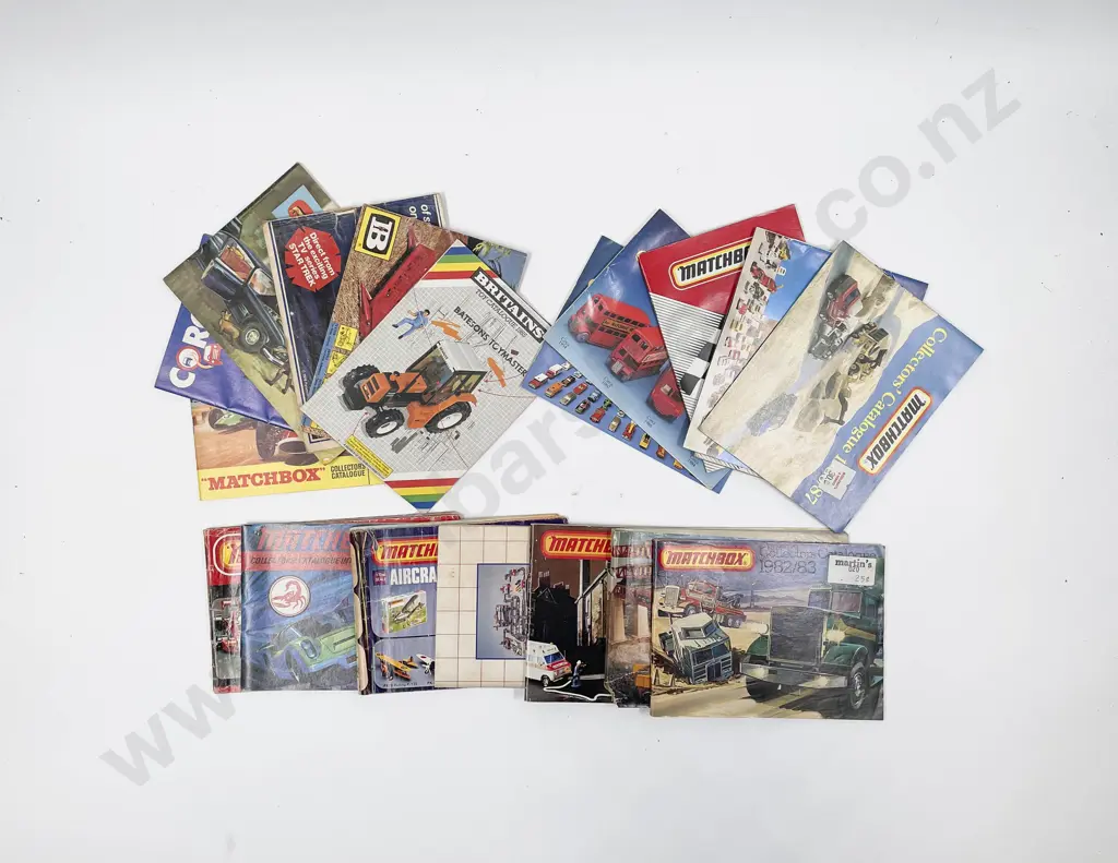Pocket Catalogues Matchbox 1965 1971 1977 1980-87 1989 Image 1++