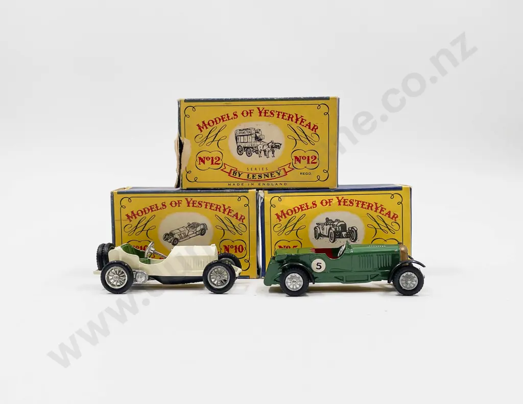 Models of Yesteryear Line Drawn Boxed Models Y-5 Y-10 Y-12 Image 1++
