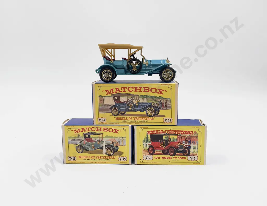 Models of Yesteryear Pictorial Background Boxed Models Y-1 Y-12 Y-14 Image 1++