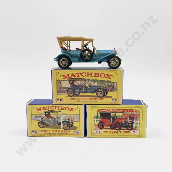 Models of Yesteryear Pictorial Background Boxed Models Y-1 Y-12 Y-14