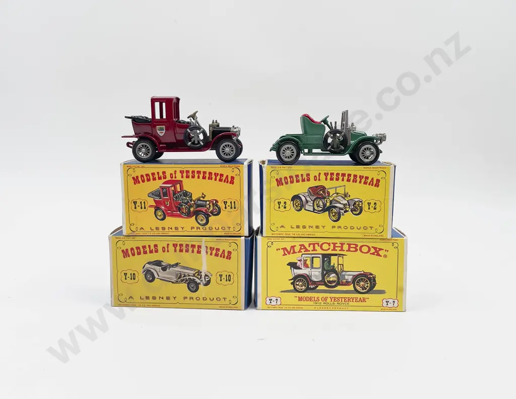 Models of Yesteryear Pictorial Boxed Models Y-2 Y-7 Y-10 Y-11 Image 1++