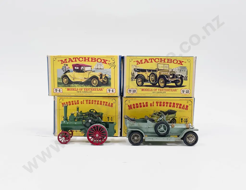 Matchbox Models of Yesteryear Picture Boxed Y-1 Y15 Y6 Y-13 Image 1++