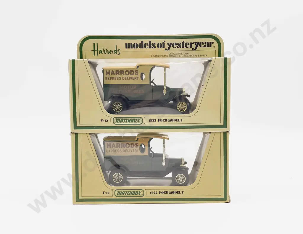 Matchbox Models of Yesterday Y-12 Harrods Two Variations Image 1++