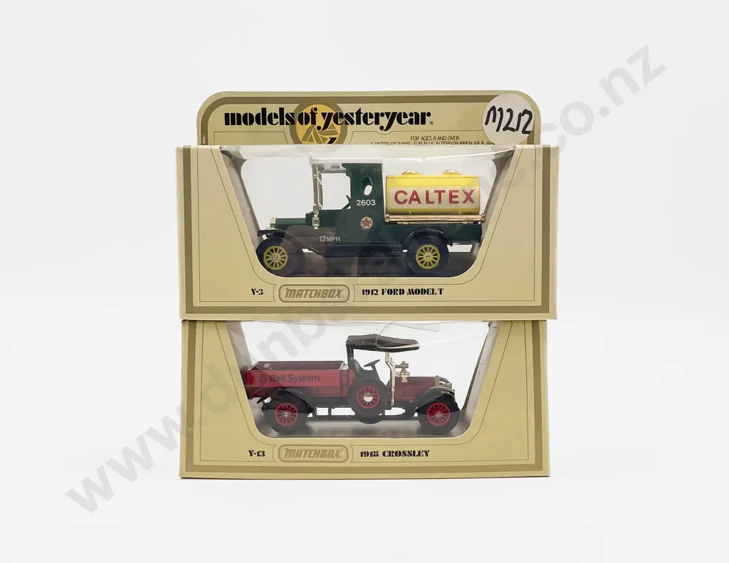 Matchbox Models of Yesterday Y-3 Caltex & Bell System Promotional Models Image 1++