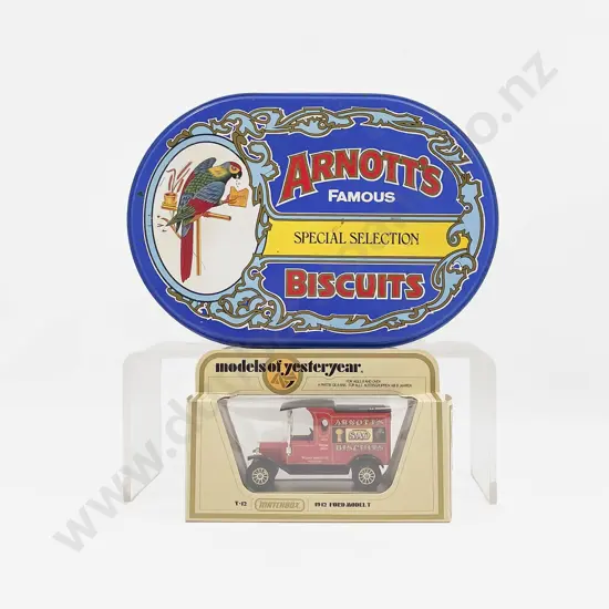 Matchbox Models of Yesterday Y-12 Arnotts Biscuits with Arnotts Special Selection Tin