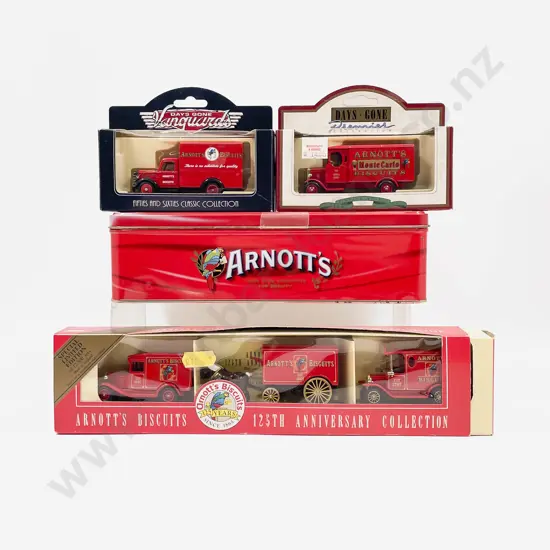 Lledo Days Gone Arnotts Biscuits x2 & Arnotts Special Edition with Arnotts Tin