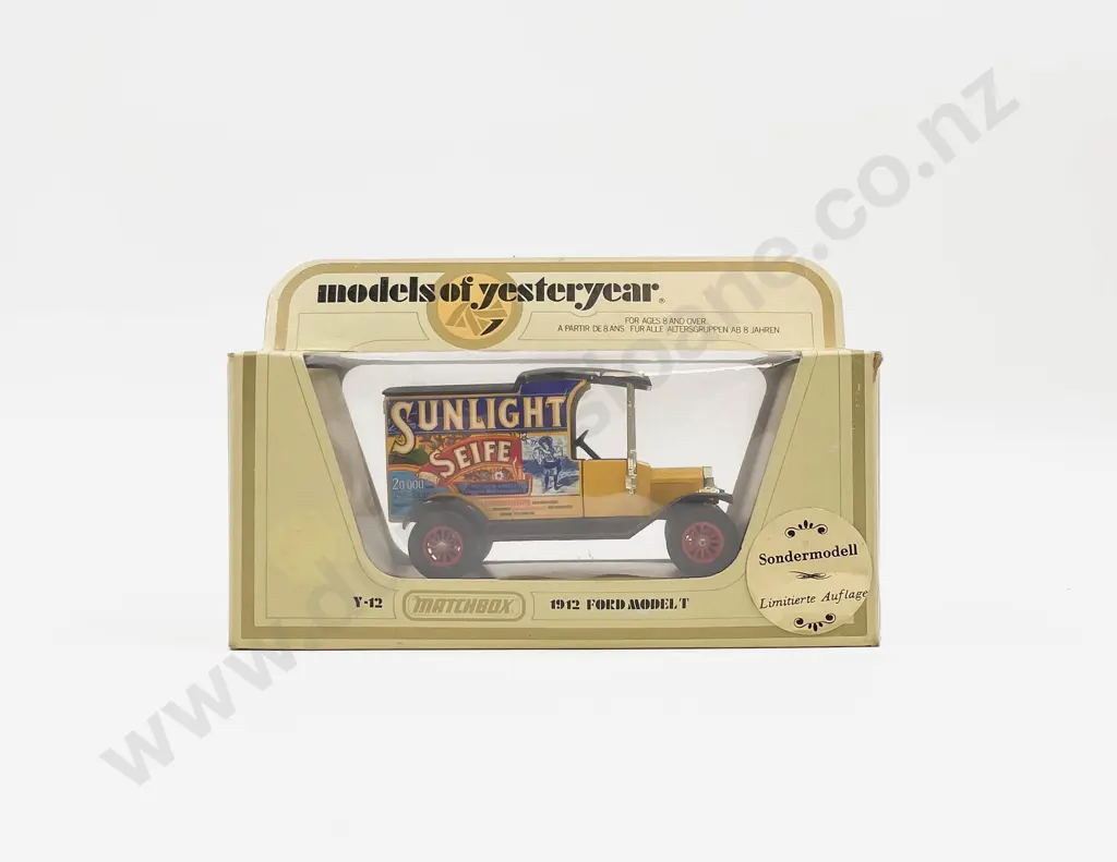 Matchbox Models of Yesterday Y-12 Sunlight Soap Image 1++
