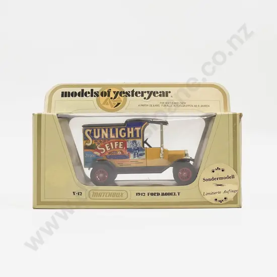 Matchbox Models of Yesterday Y-12 Sunlight Soap