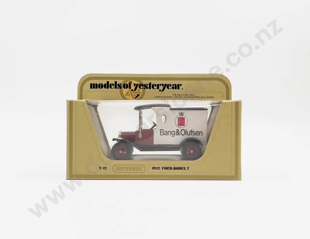 Matchbox Models of Yesterday Y-12 Bang & Olufsen Promotional Model with Certificate 1981 Image 1++