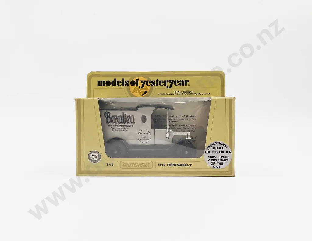 Matchbox Models of Yesterday Y-12 Beaulieu Promotional Model Image 1++