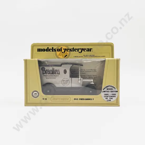 Matchbox Models of Yesterday Y-12 Beaulieu Promotional Model