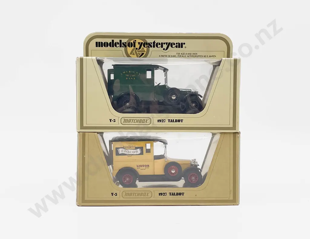 Matchbox Models of Yesterday Y-5 American Bank & Royal Liquor Promotional Models Image 1++